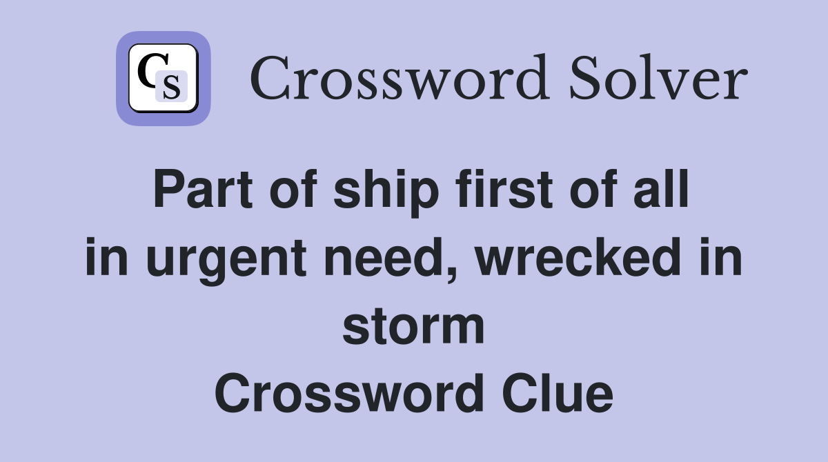 crossword clue yachts storm canvas